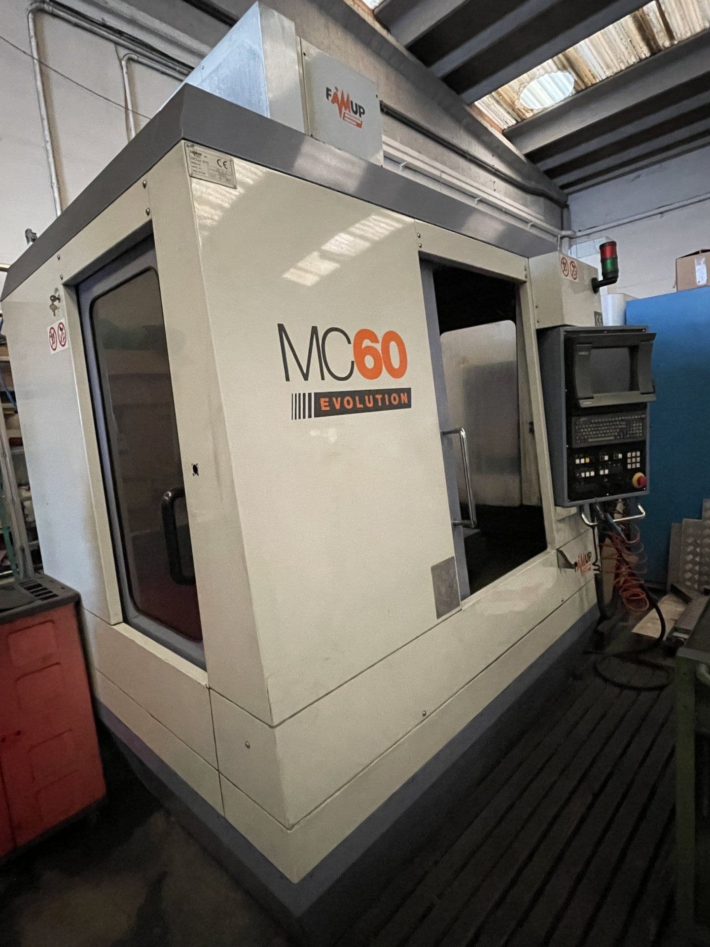 Centro di lavoro verticale Famup MC60 Evolution