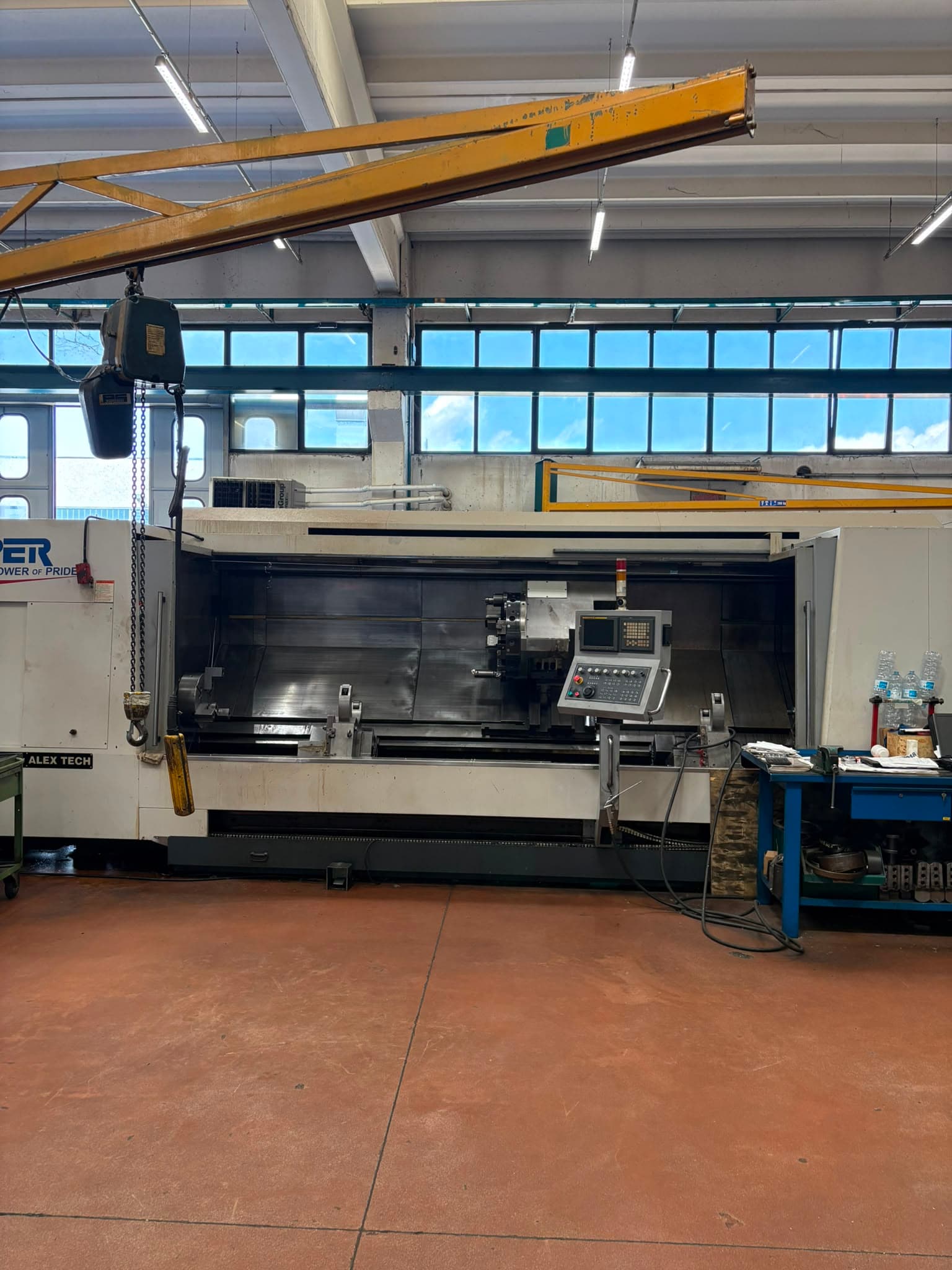 Tornio CNC da ripresa motorizzato Viper VT-40A