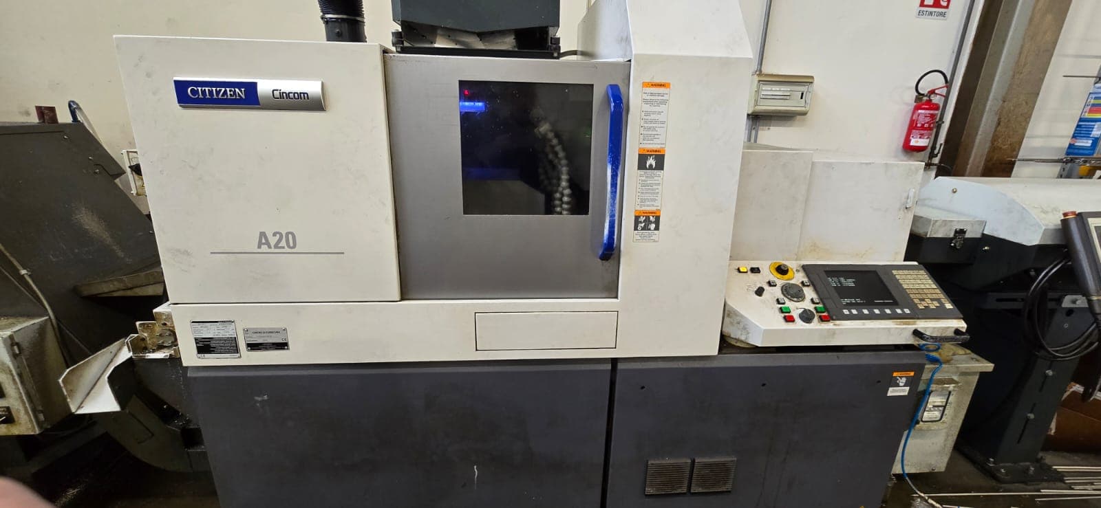 Tornio CNC a fantina mobile Citizen L20