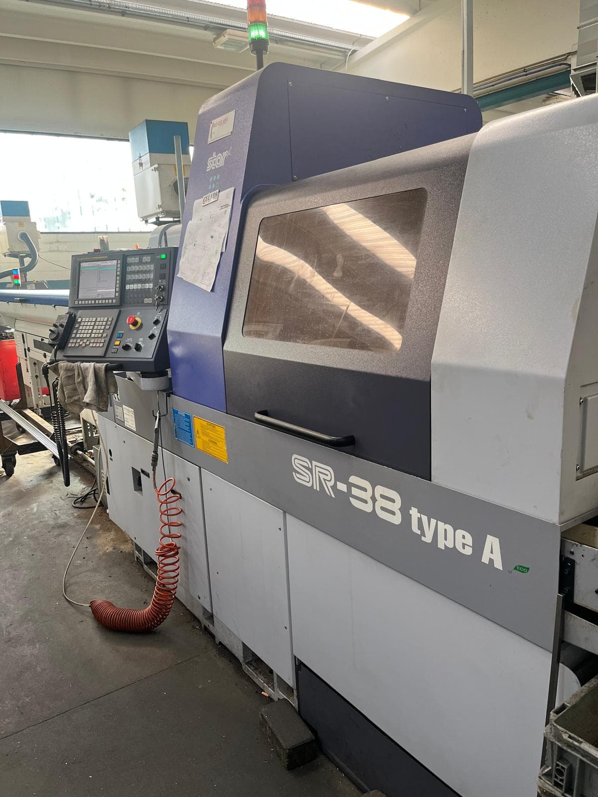 Tornio CNC a fantina mobile Star SR 38 Type A