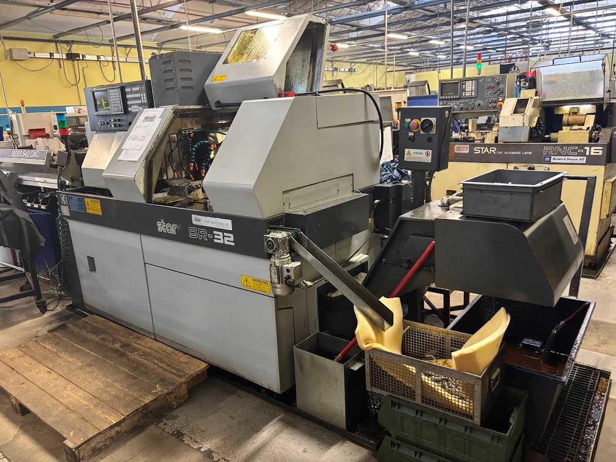 Tornio CNC a fantina mobile Star SR 32