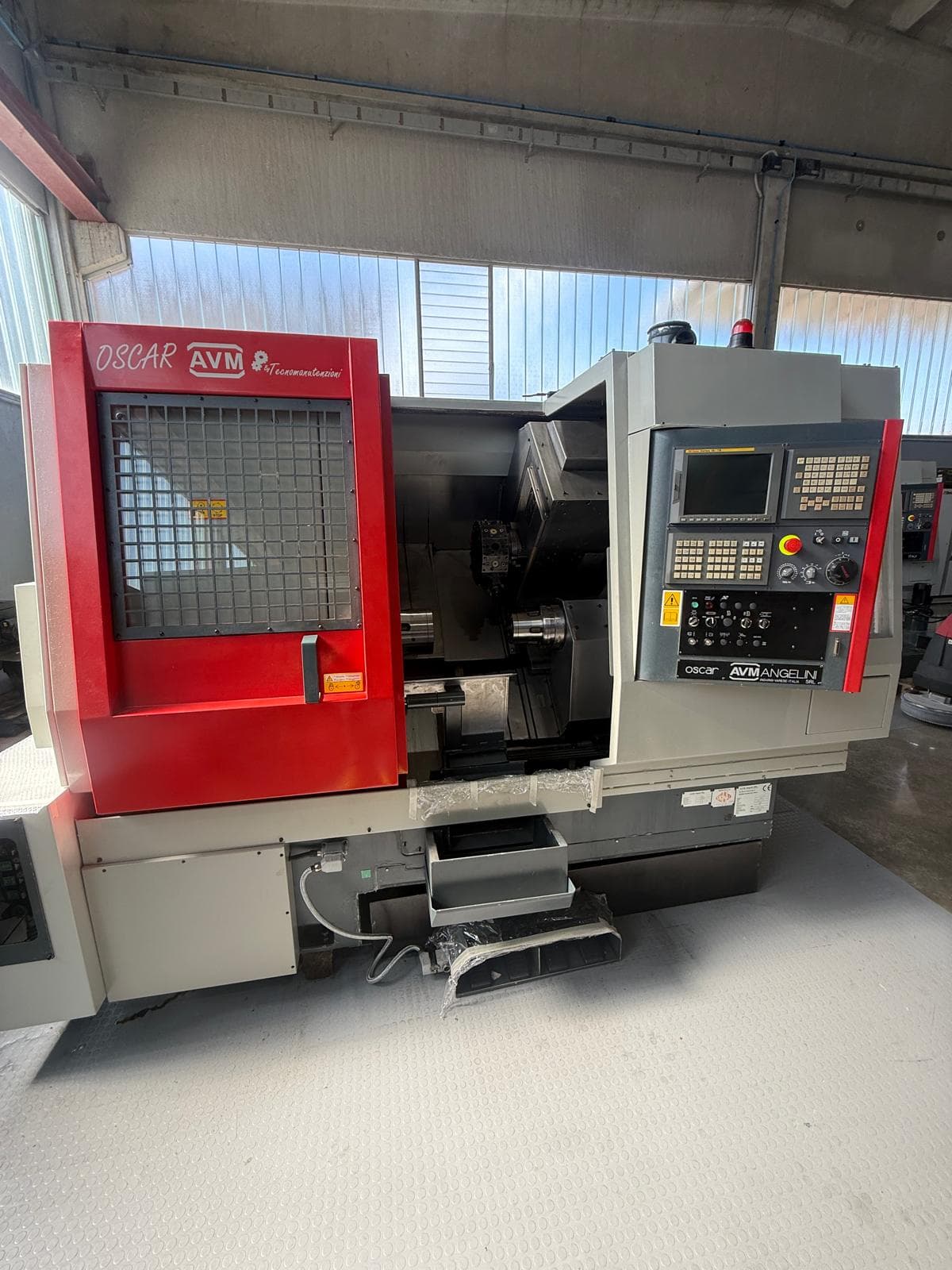 Tornio CNC da ripresa motorizzato Angelini Oscar