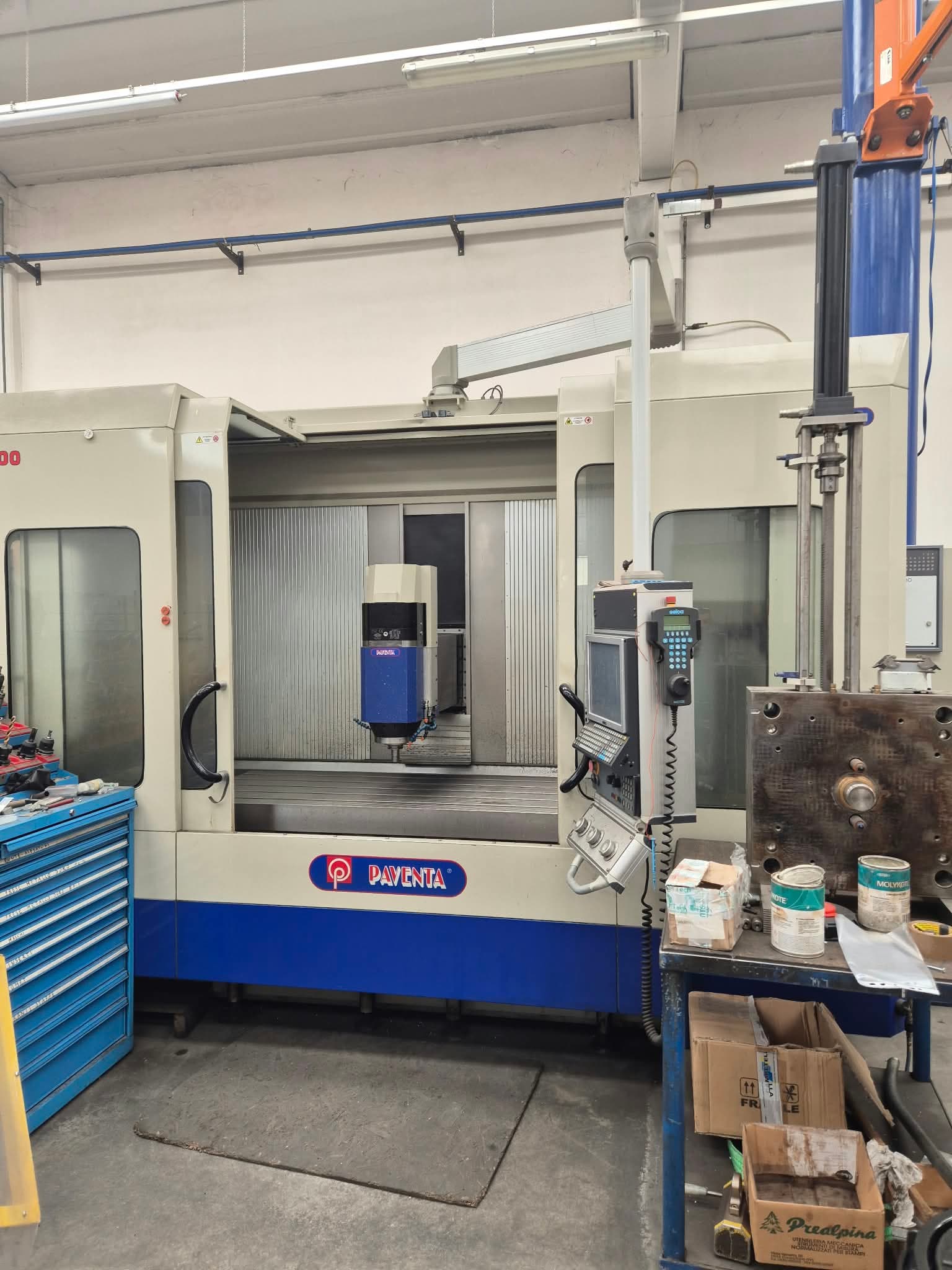 Centro di lavoro a montante mobile Paventa SPEED 1700