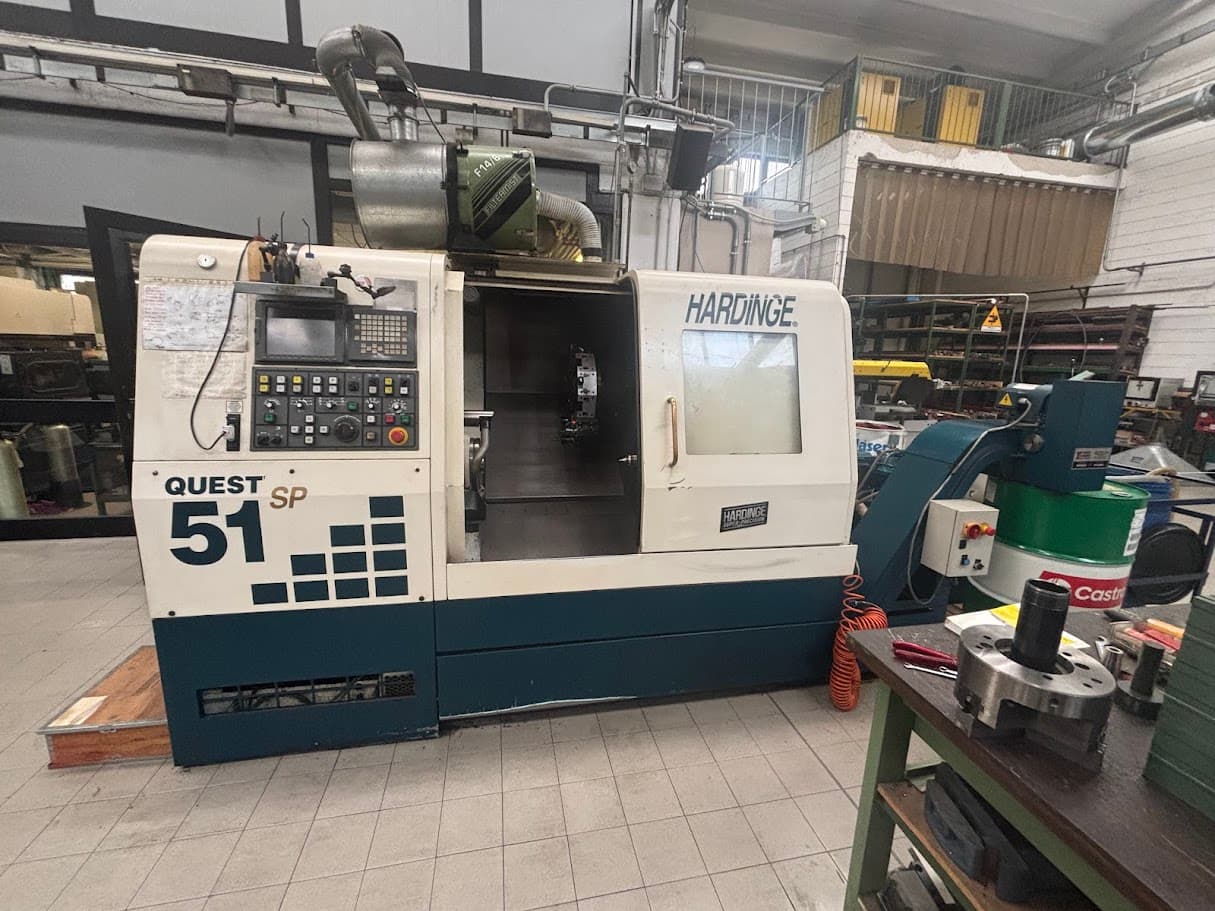 Tornio CNC da ripresa Hardinge Quest 51 SP