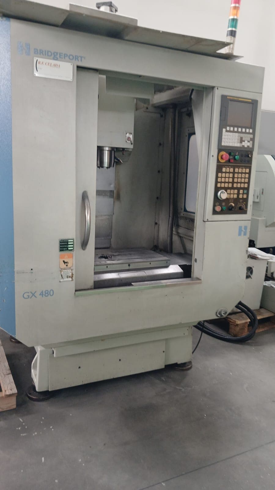 Centro di lavoro verticale Hardinge bridgeport GX480